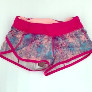 Ivivva pink shorts.